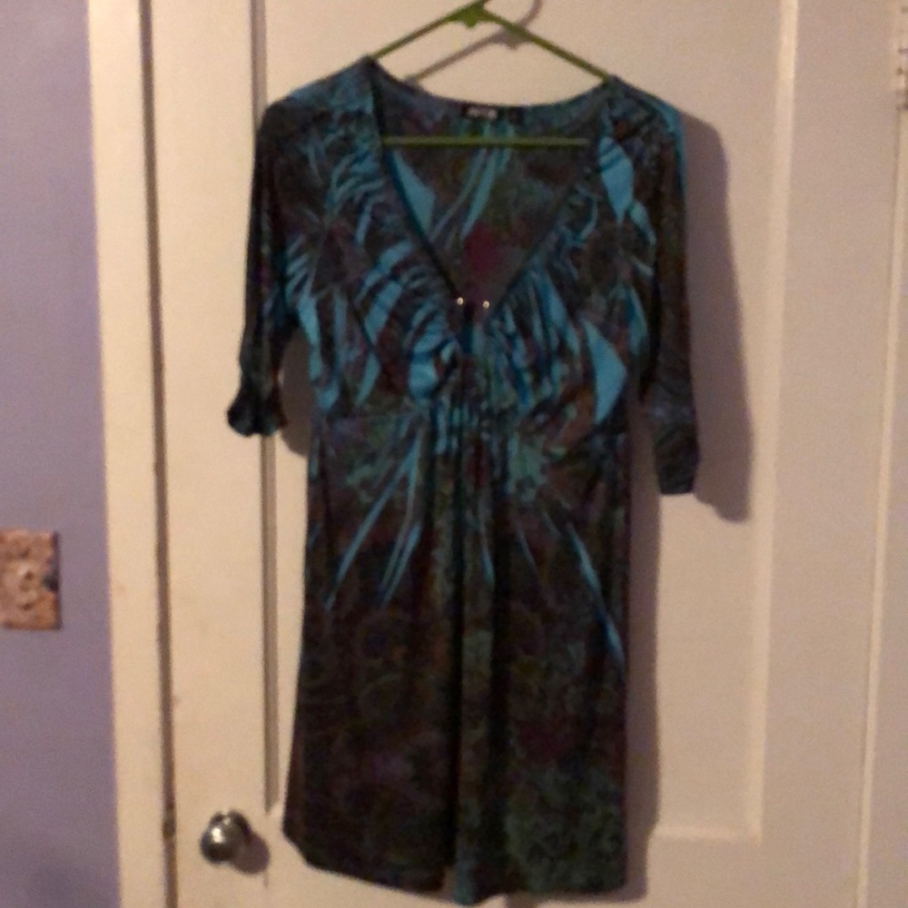Print dress